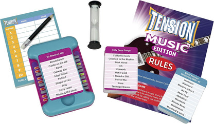Cheatwell Games Tension Music Edition, Pink and Blue