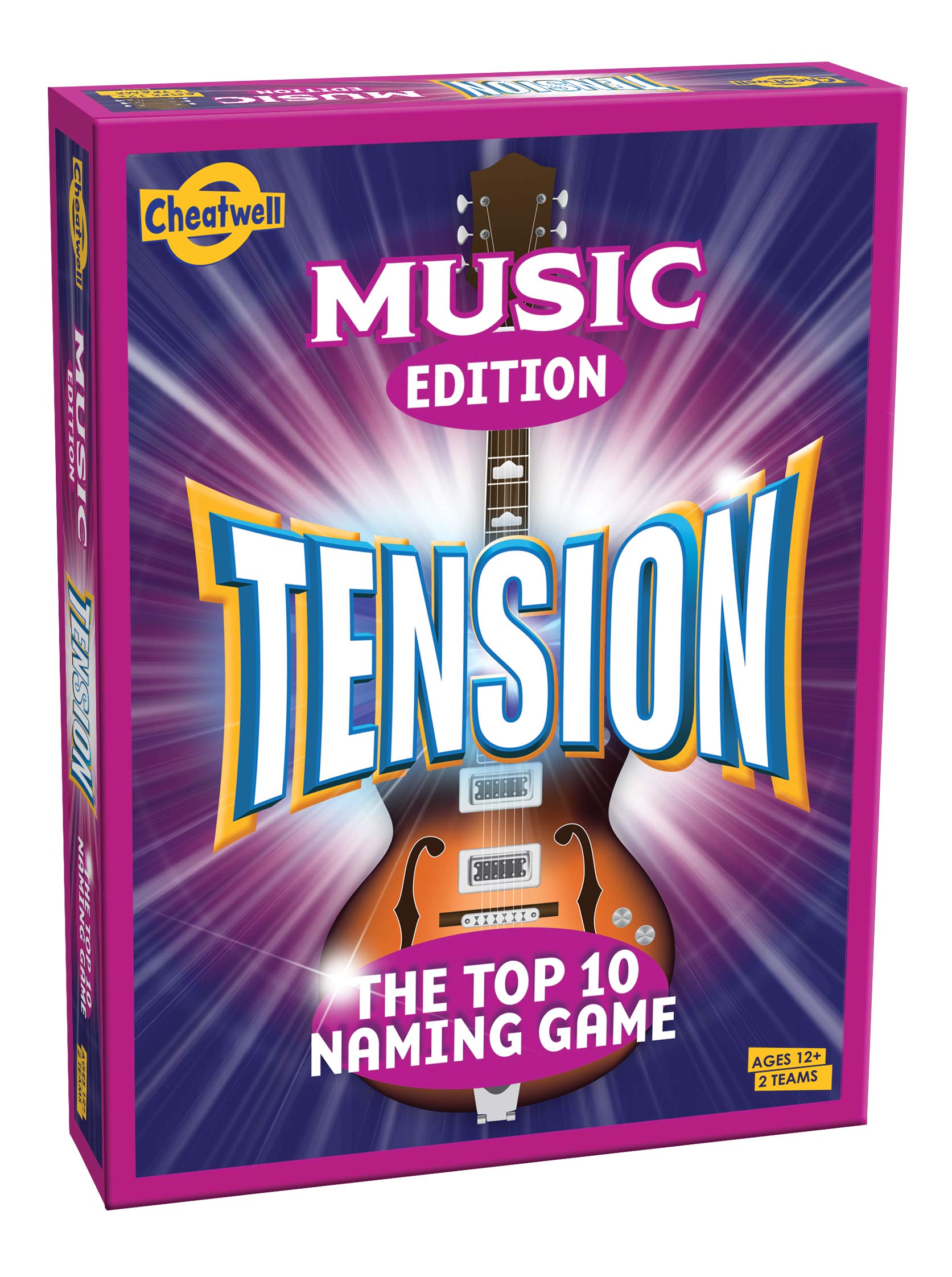 Cheatwell Games Tension Music Edition, Pink and Blue
