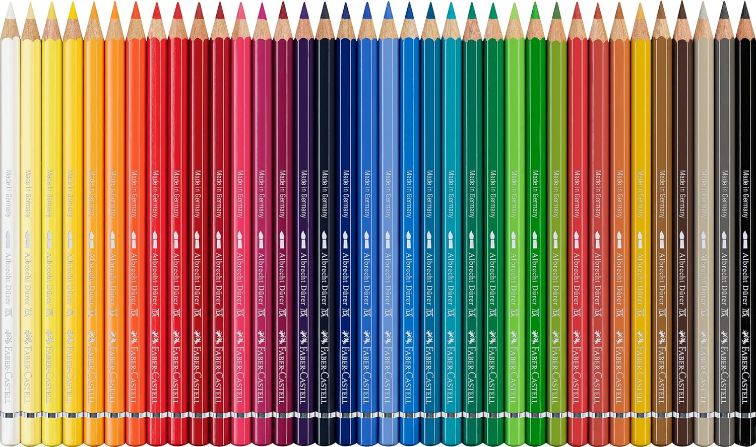 Faber-Castell Art & Graphic Albrecht Dürer Watercolour Pencil, Multicoloured, Tin Of 36, For Art, Craft, Drawing, Sketching, Home, School, University, Colouring
