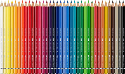 Faber-Castell Art & Graphic Albrecht Dürer Watercolour Pencil, Multicoloured, Tin Of 36, For Art, Craft, Drawing, Sketching, Home, School, University, Colouring