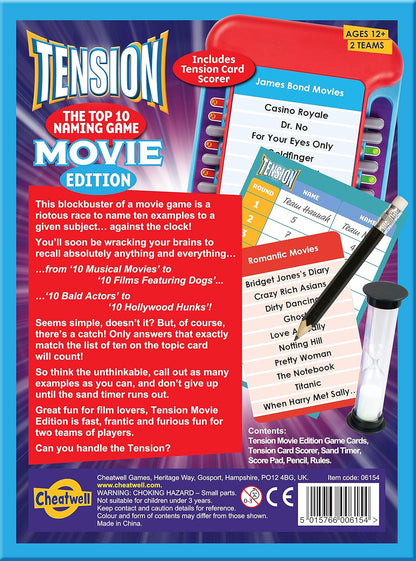 Cheatwell Games Tension Movie Edition