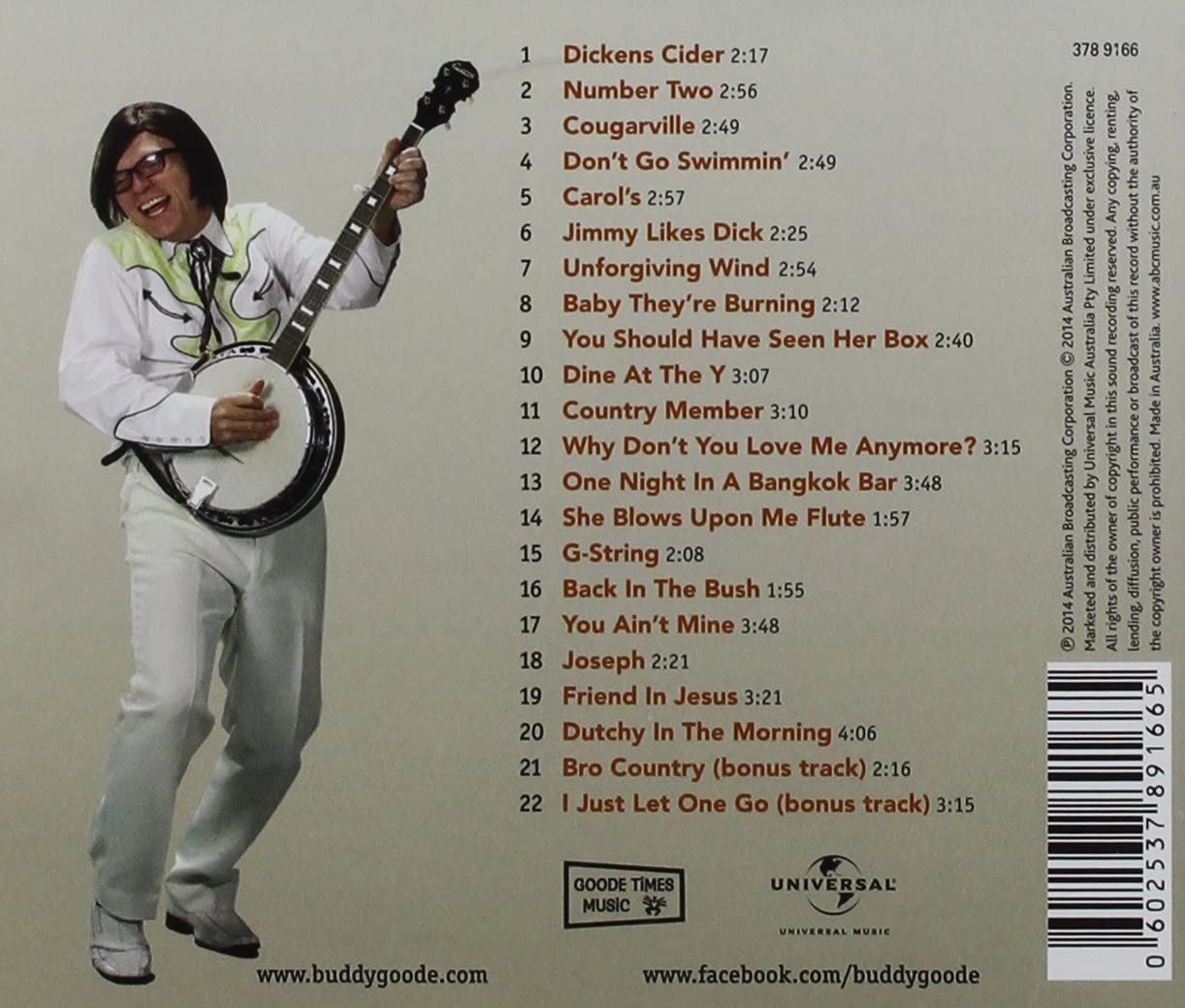No. 1's & No. 2's the: The Best of Buddy Goode
