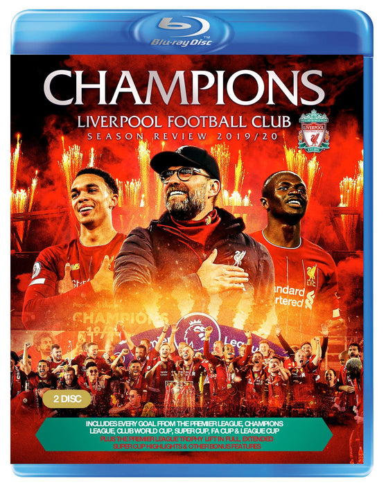 Champions. Liverpool Football Club Season Review 2019-20 Blu-Ray