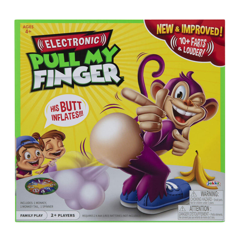 Pull My Finger 152714 Electronic Game, Purple, 590G