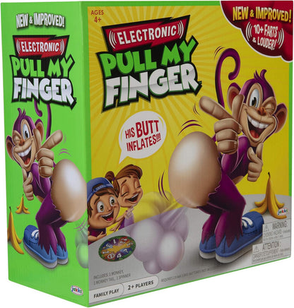 Pull My Finger 152714 Electronic Game, Purple, 590G