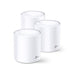 TP-Link Deco X20 AX1800 Whole Home Mesh Wi-Fi 6 System, AI-Driven Mesh, Up to 5,800 Sq ft Coverage, 1 GHz Quad-Core CPU, Compatible with Amazon Alexa, With TP-Link HomeShield's kit, Pack of 3, White 3-5 bedrooms + AX1800 Wi-Fi 6|3-pack
