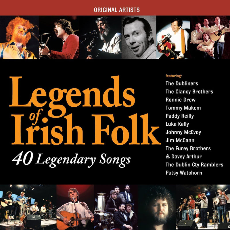 Legends of Irish Folk: 40 Legendary Songs