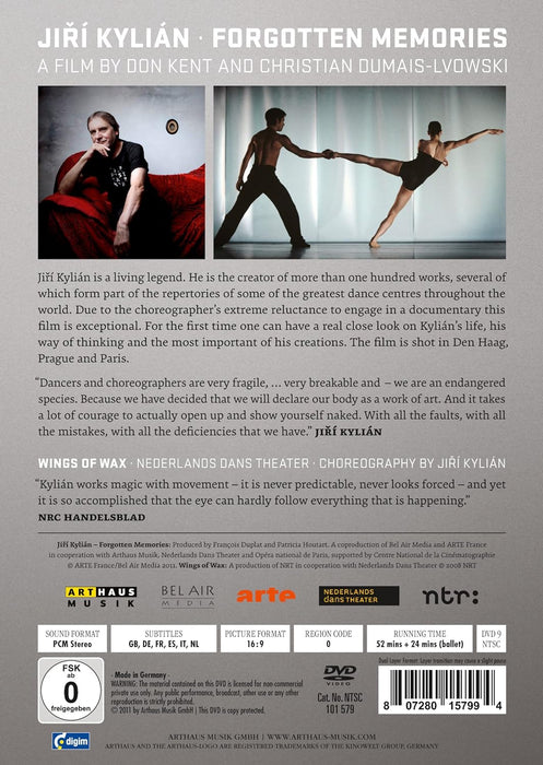 Jiri Kylian Forgotten Memories