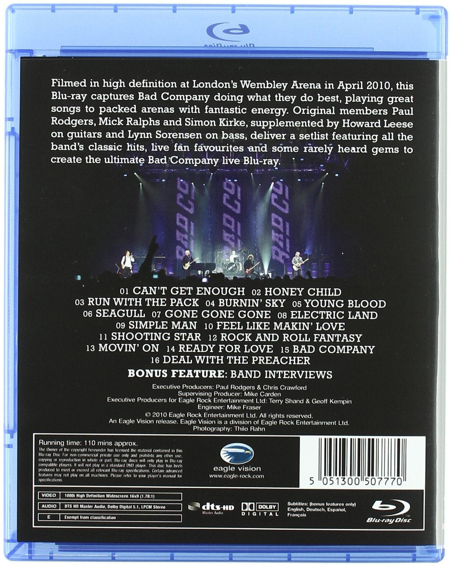 Bad company - Live at Wembley