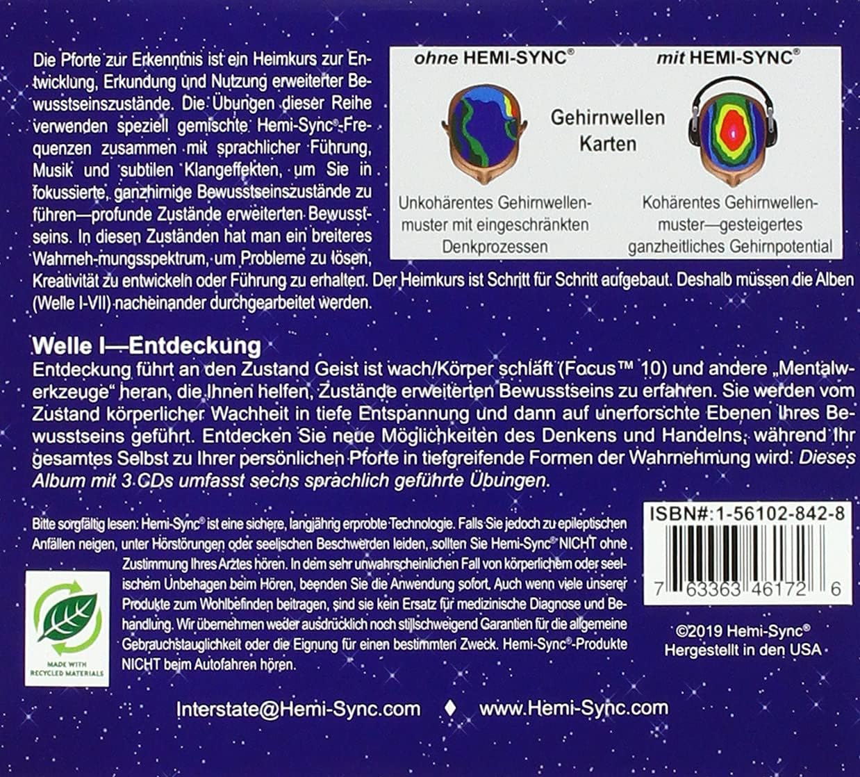 Die Pforte Zur Erkenntnis Welle I Endeckung (Gateway Experience - Discovery-Wave 1