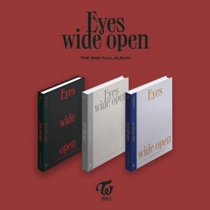 Eyes Wide Open Random Cover incl. 88pg Photobook, Message Card,Lyric Folded Poster, DIY Sticker + 5pc Photocard