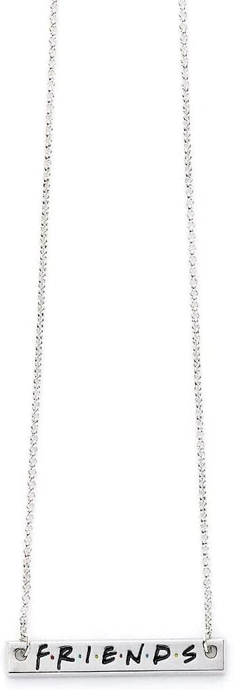 Carat Shop Women's Friends Pendant Necklace Logo TV Series Central Perk Ross Rachel Monica Joey, Multicolour, CAR8951
