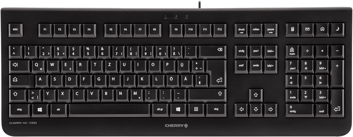 CHERRY Clavier KC-1000 USB (Noir