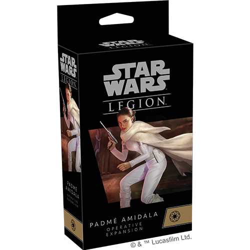 Atomic Mass Games | Star Wars Legion: Galactic Republic Expansions: Padme Amidala Operative | Unit Expansion | Miniatures Game | Ages 14+ | 2 Players | 90 Minutes Playing Time