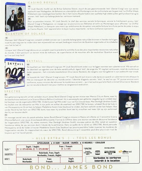 James Bond - Daniel Craig collection