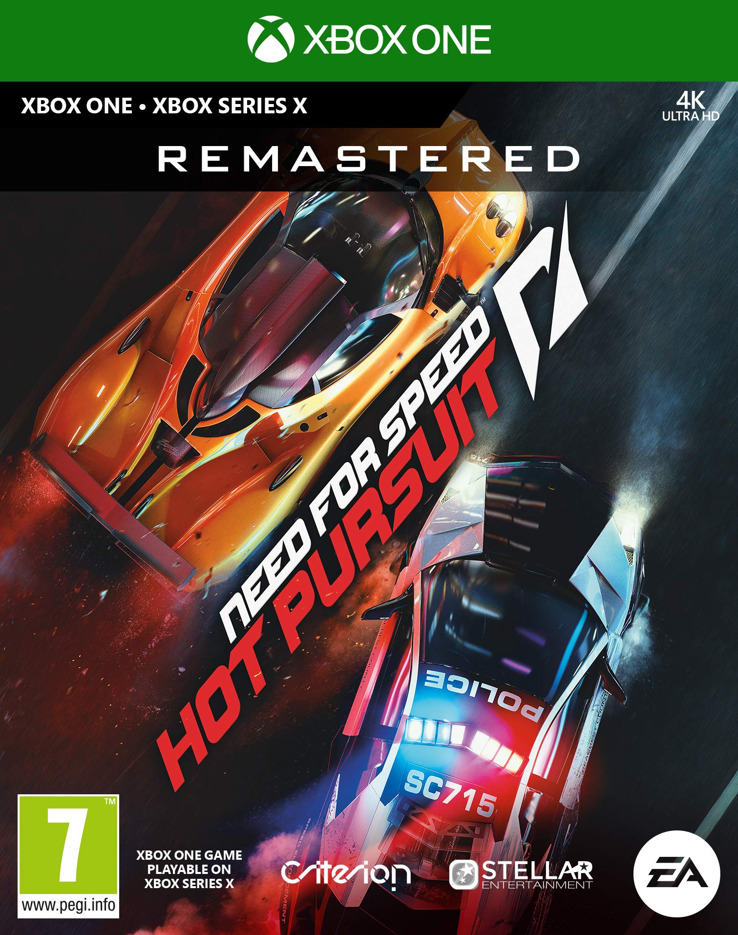 Need For Speed: Hot Pursuit Remastered (Xbox One) Xbox One single