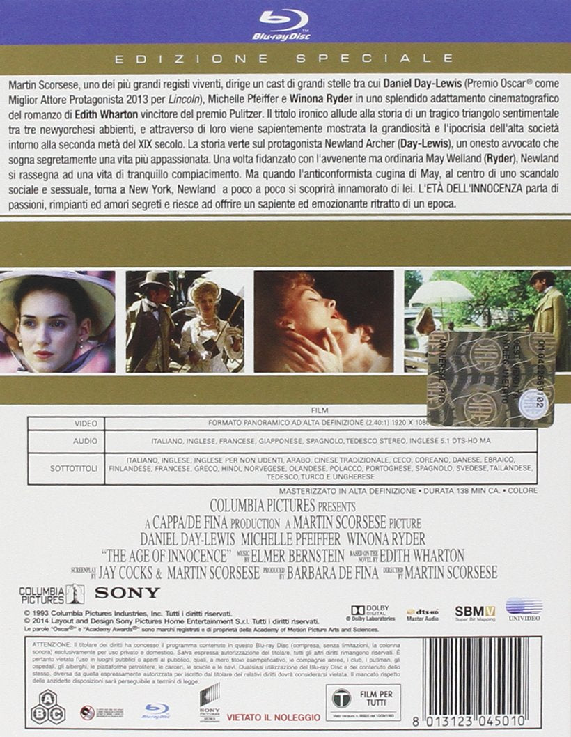 The Age of Innocence (L'eta dell'innocenza)