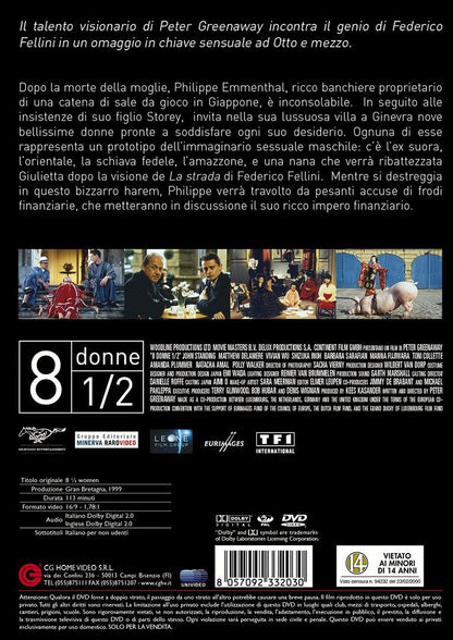 8 donne e mezzo dvd Italian Import