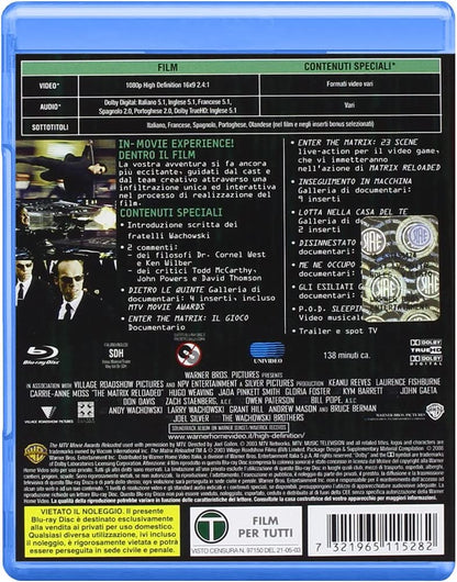 Matrix Reloaded