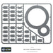 Bolt Action Ba Templates - Plastic