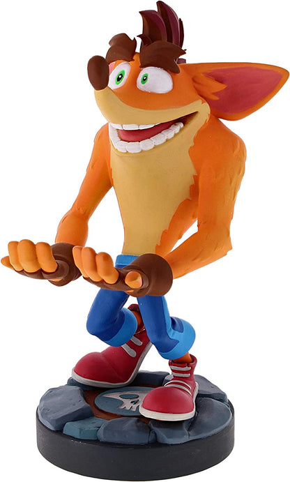 Cable Guys - Crash Bandicoot Gaming Accessories Holder & Phone Holder for Most Controller (Xbox, Play Station, Nintendo Switch) & Phone Crash Bandicoot Trilogy