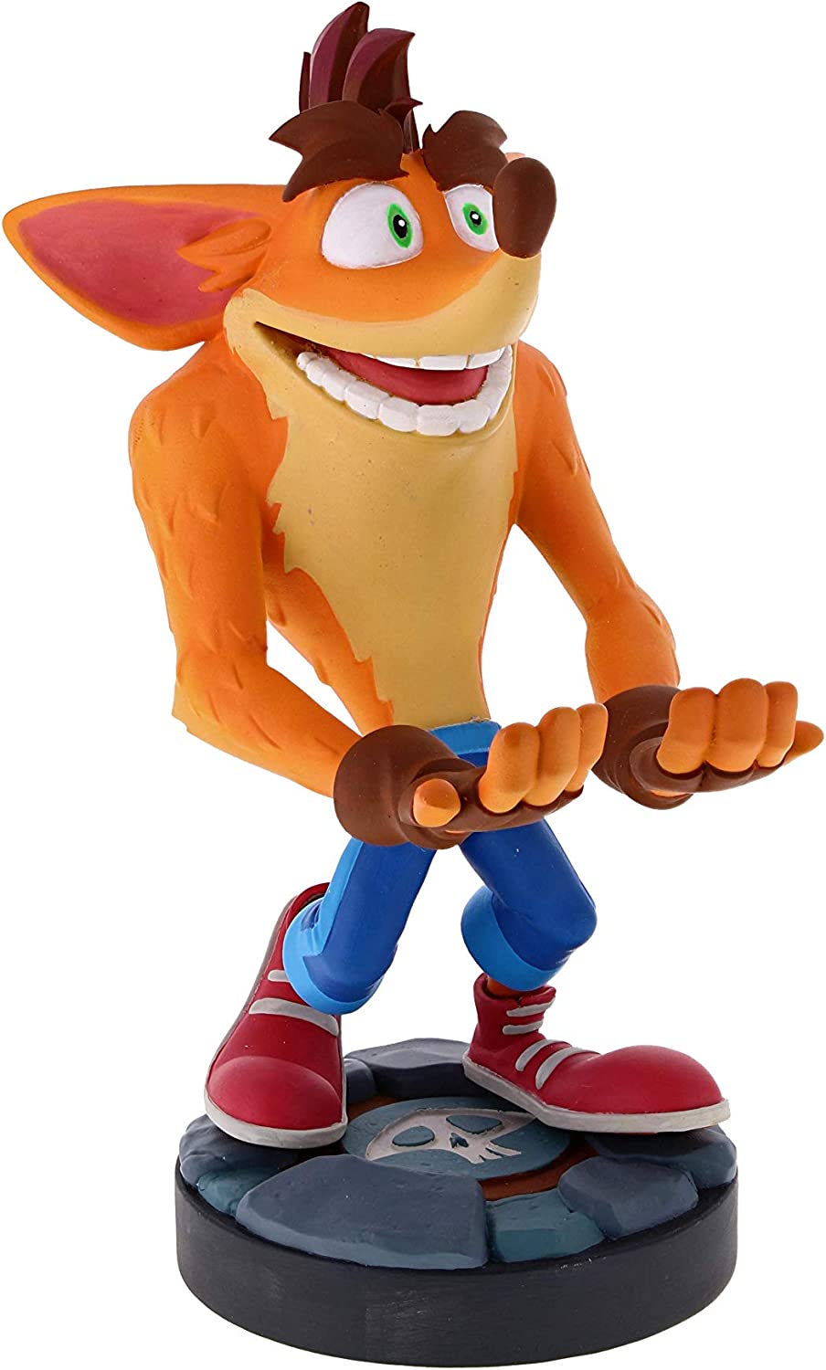 Cable Guys - Crash Bandicoot Gaming Accessories Holder & Phone Holder for Most Controller (Xbox, Play Station, Nintendo Switch) & Phone Crash Bandicoot Trilogy