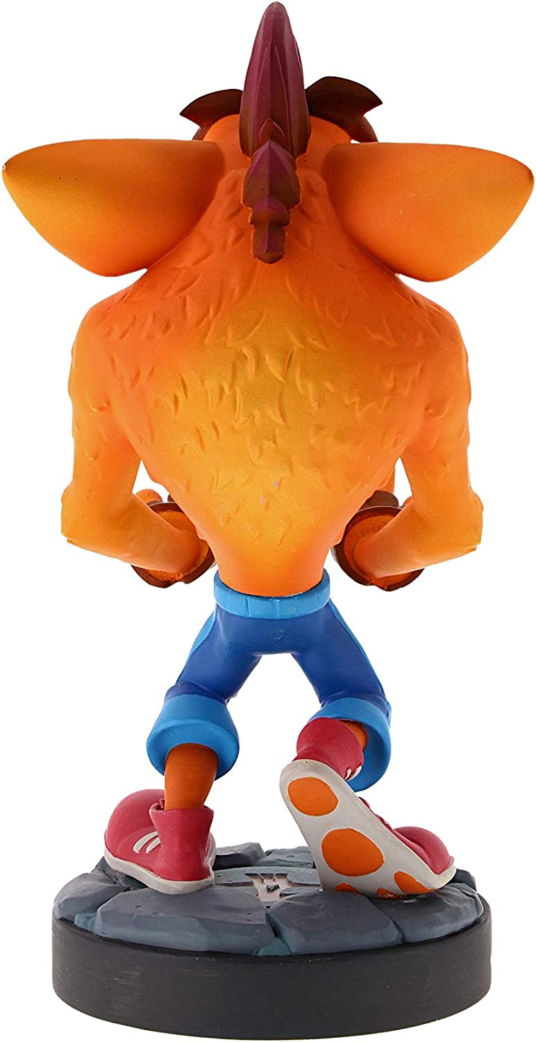 Cable Guys - Crash Bandicoot Gaming Accessories Holder & Phone Holder for Most Controller (Xbox, Play Station, Nintendo Switch) & Phone Crash Bandicoot Trilogy