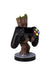 Cableguys Figurine Gaming Marvel Les Gardiens de la Galaxie Bébé Groot - Accessoire Support Manette ou Smartphone - Câble USB Inclus