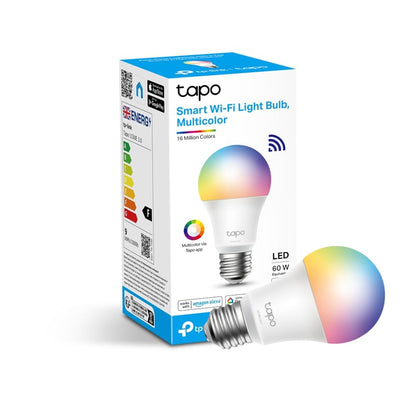Tapo Smart Bulb, Multicolor Smart WiFi LED Light, E27, 8.3W, Works with Amazon Alexa(Echo and Echo Dot) and Google Home, Colour-Changeable, No Hub Required (Tapo L530E)  Colour-Changeable E27