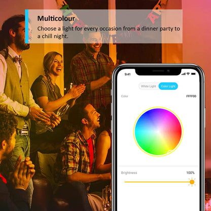 Tapo Smart Bulb, Multicolor Smart WiFi LED Light, E27, 8.3W, Works with Amazon Alexa(Echo and Echo Dot) and Google Home, Colour-Changeable, No Hub Required (Tapo L530E)  Colour-Changeable E27