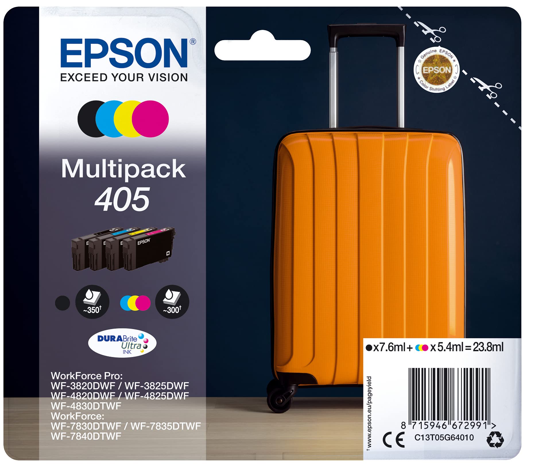 Epson Cartucho de Tinta Original C13T05G64020 Multicolor (1 Unidad