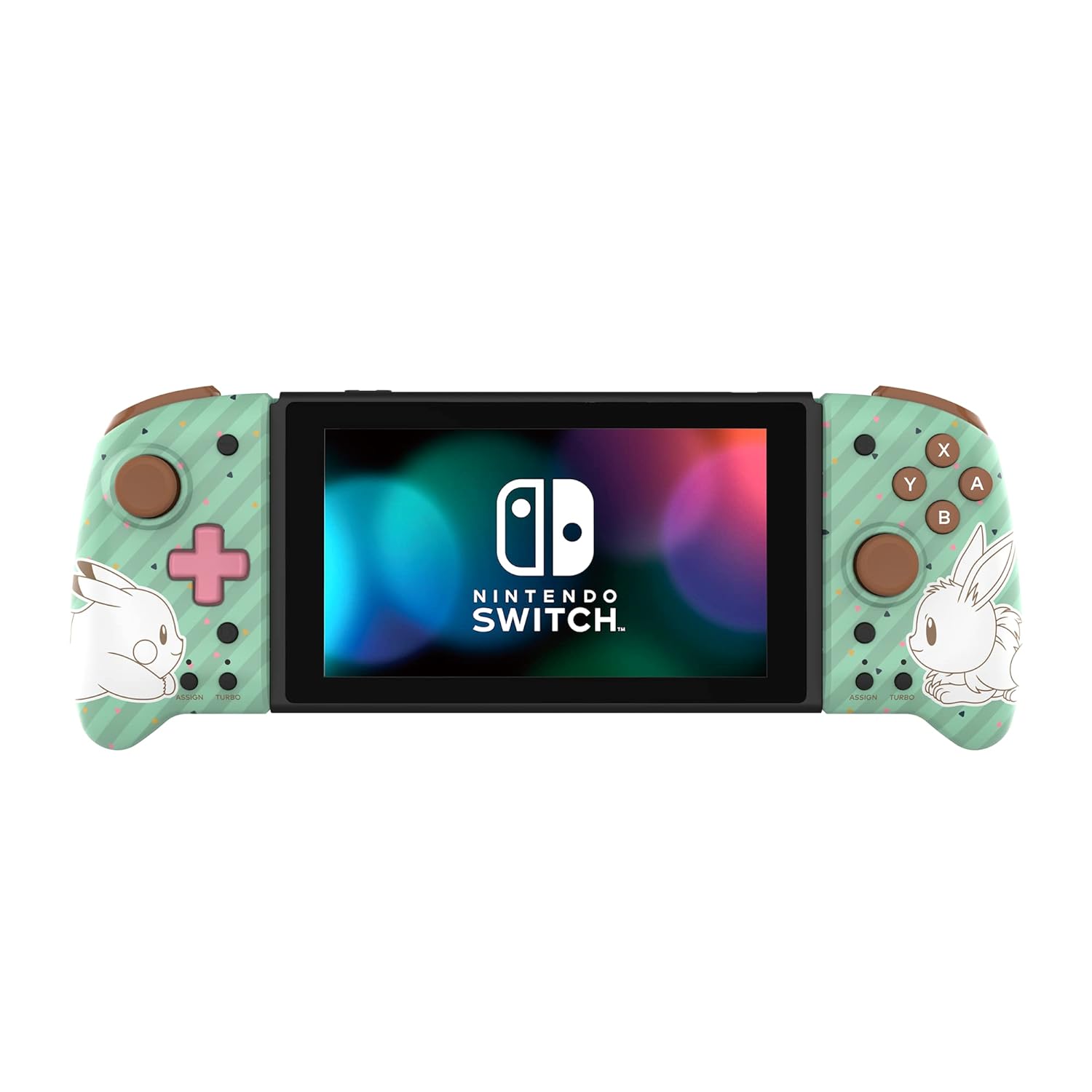 Hori Split Pad Pro (Pokemon: Pikachu & Eevee) By - Officially Licensed By Nintendo and the Pokemon Company International - Nintendo Switch