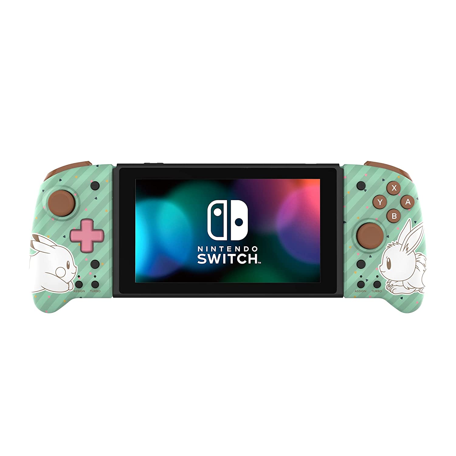 Hori Split Pad Pro (Pokemon: Pikachu & Eevee) By - Officially Licensed By Nintendo and the Pokemon Company International - Nintendo Switch