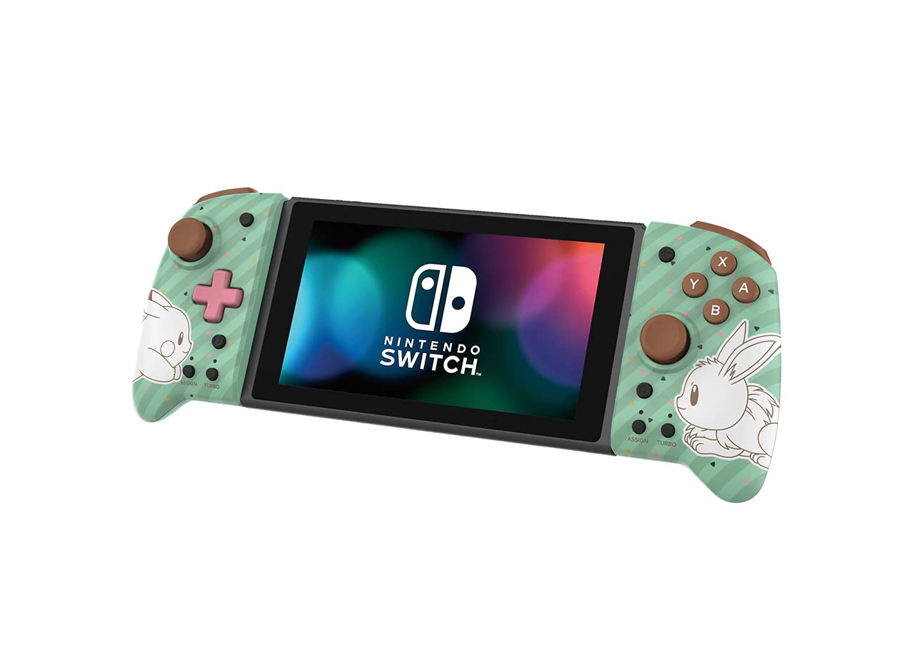 Hori Split Pad Pro (Pokemon: Pikachu & Eevee) By - Officially Licensed By Nintendo and the Pokemon Company International - Nintendo Switch