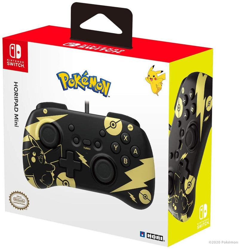 Nintendo Switch Horipad Mini - Pokemon: Black & Gold Pikachu (Nintendo Switch) (Nintendo Switch