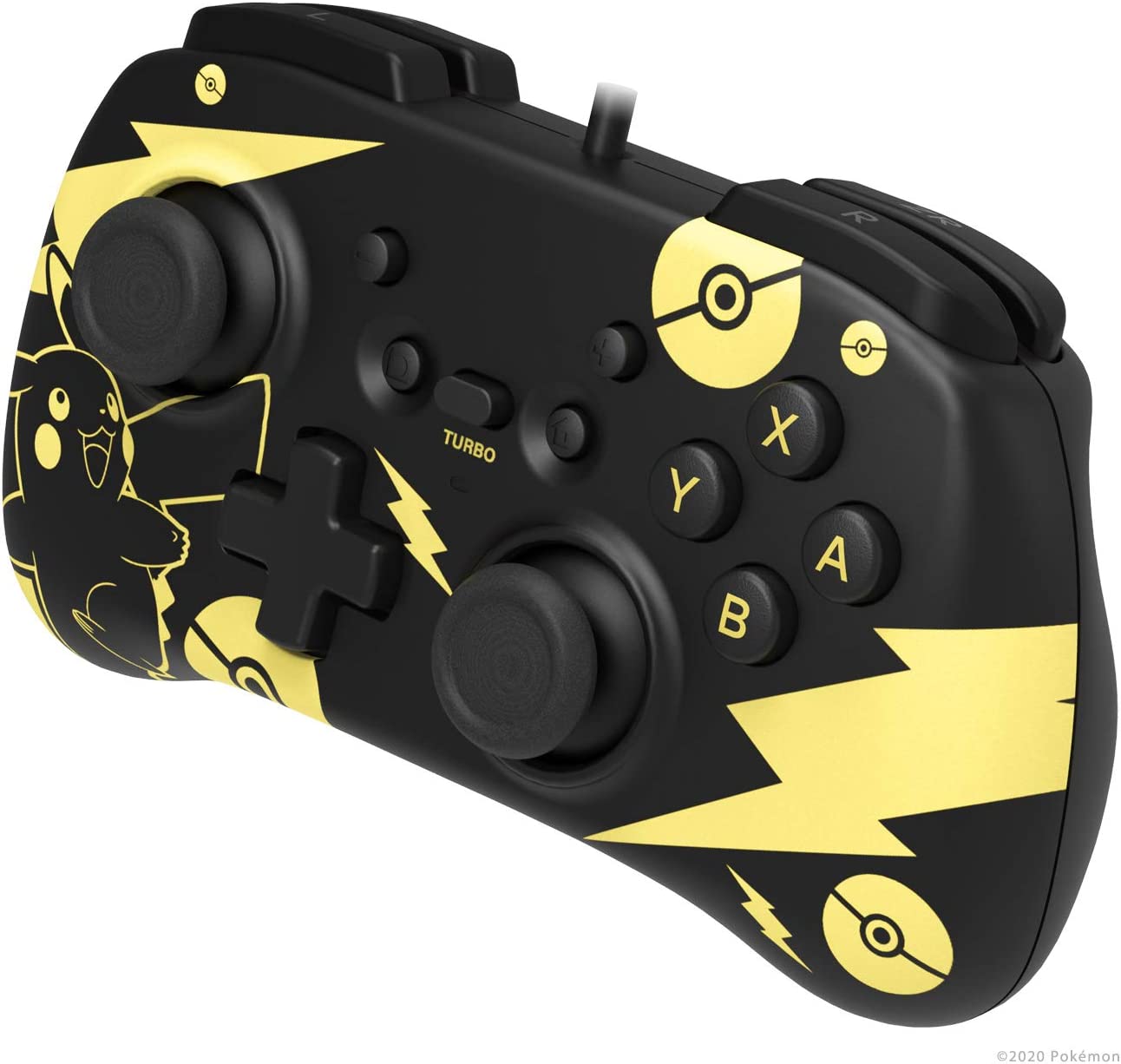 Nintendo Switch Horipad Mini - Pokemon: Black & Gold Pikachu (Nintendo Switch) (Nintendo Switch
