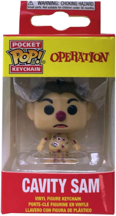 Funko Pop! Keychain: Operation Game-Cavity Sam - Minifigura de Vinilo Coleccionable Llavero Original - Relleno de Calcetines - Idea de Regalo- Mercancia Oficial - Minifigura