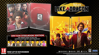 Yakuza: Like a Dragon Day Ichi Steelbook Edition (Xbox One) Xbox One / Xbox Series X Single