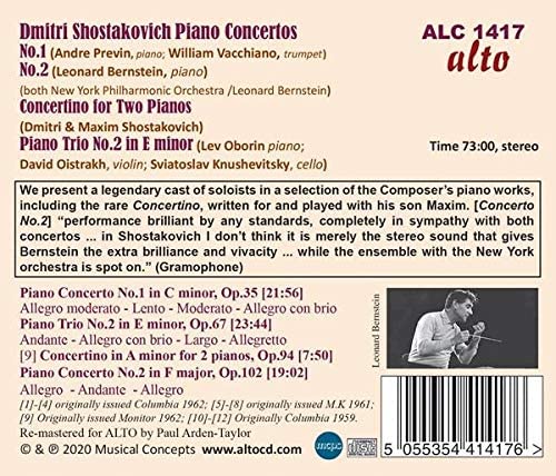 Klavierkonzerte 1 & 2/Klaviertrio 2/+