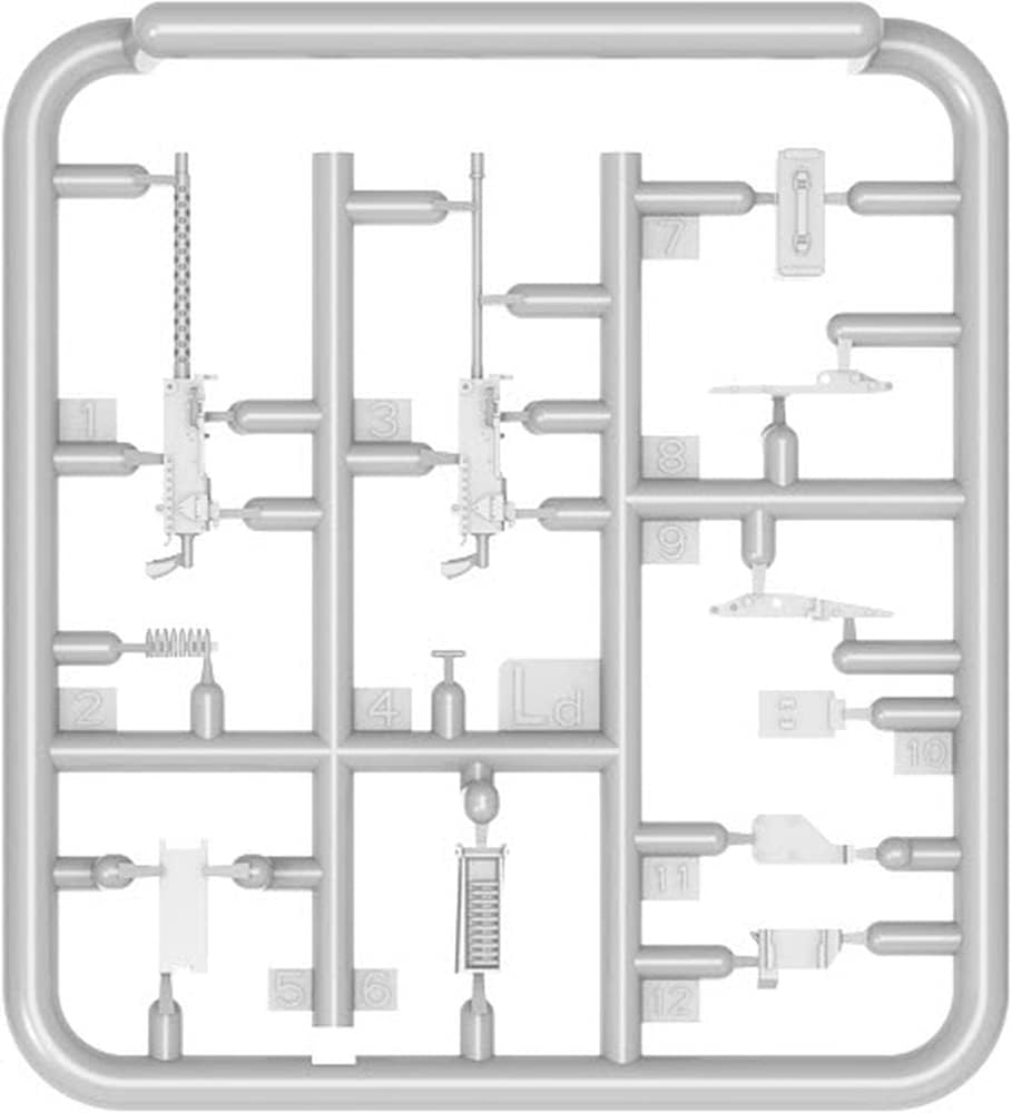 Miniart MIN35334 1:35-U.S. Weapons and Equipment (Tank Crew