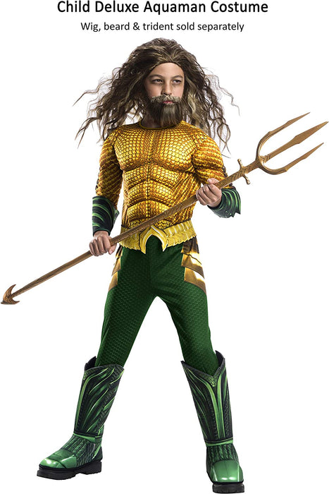 Rubie's Official DC Comics Aquaman The Movie, Childs Deluxe Super Hero Costume