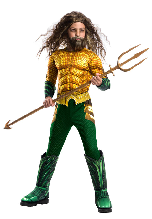 Rubie's Official DC Comics Aquaman The Movie, Childs Deluxe Super Hero Costume