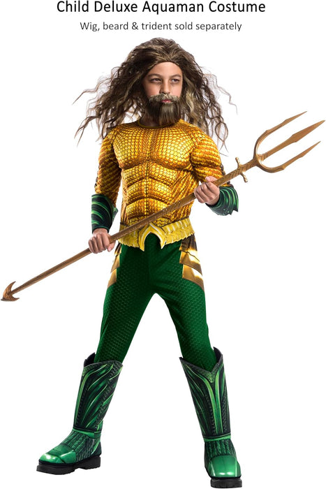 Rubie's Official DC Comics Aquaman The Movie, Childs Deluxe Super Hero Costume