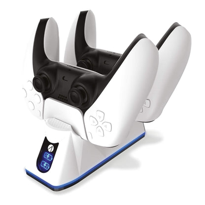 Stealth - Twin Charging Dock with 2m Play & Charge Cable for PS5 - White  Weiß