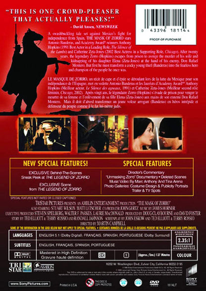 The Mask Of Zorro (Deluxe Edition)