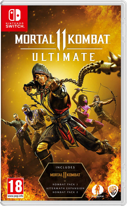 Warner Bros. Interactive Entertainment Mortal Kombat 11 - Ultimate (Code In Box) (Switch