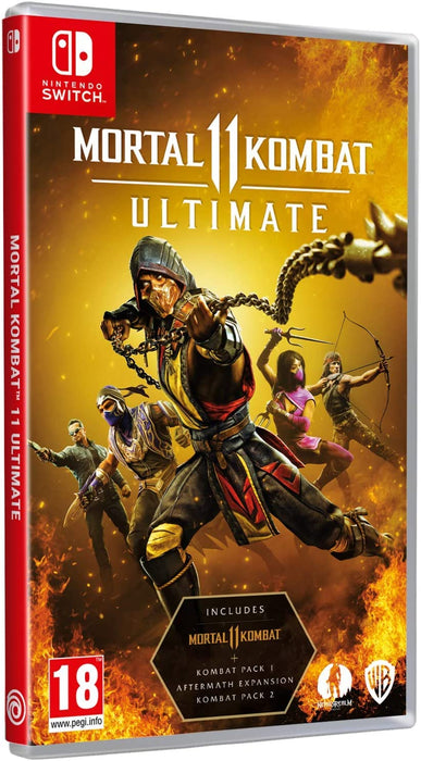 Warner Bros. Interactive Entertainment Mortal Kombat 11 - Ultimate (Code In Box) (Switch