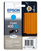 Epson 405XL Cyan Suitcase High Yield Genuine, DURABrite Ultra Ink