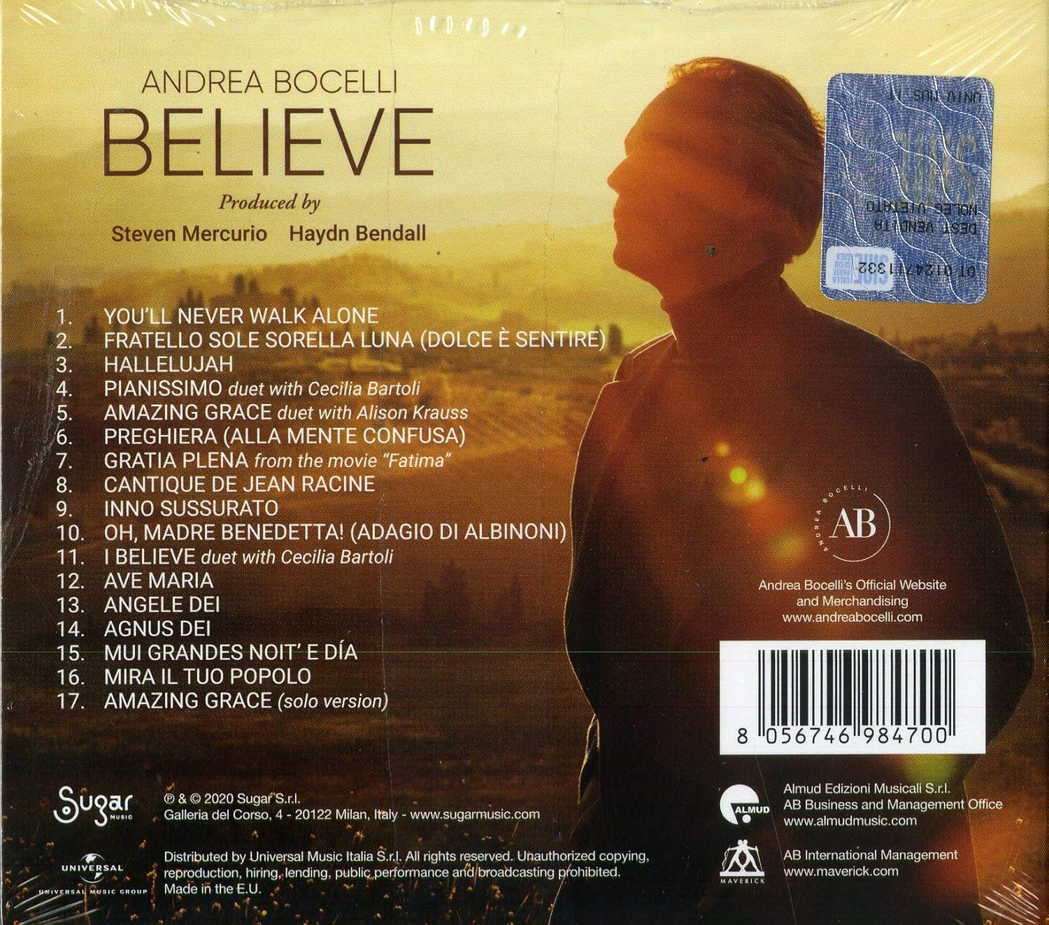 Believe t. 3 Brani