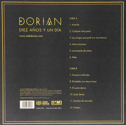 DORIAN - 10 A¥OS Y UN DÖA